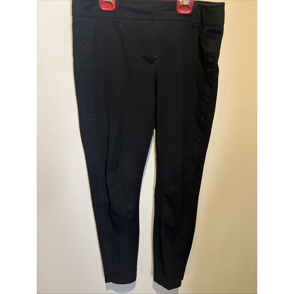 7th Ave.‎ Design Studio My & Co Black Taper Trouser Sz 8 Ankle